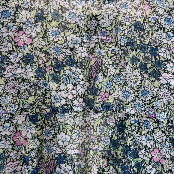 Zadig& Voltaire Betty Mousseline Liberty Garden Floral Wrap Dress, Mini, S - Picture 6 of 15